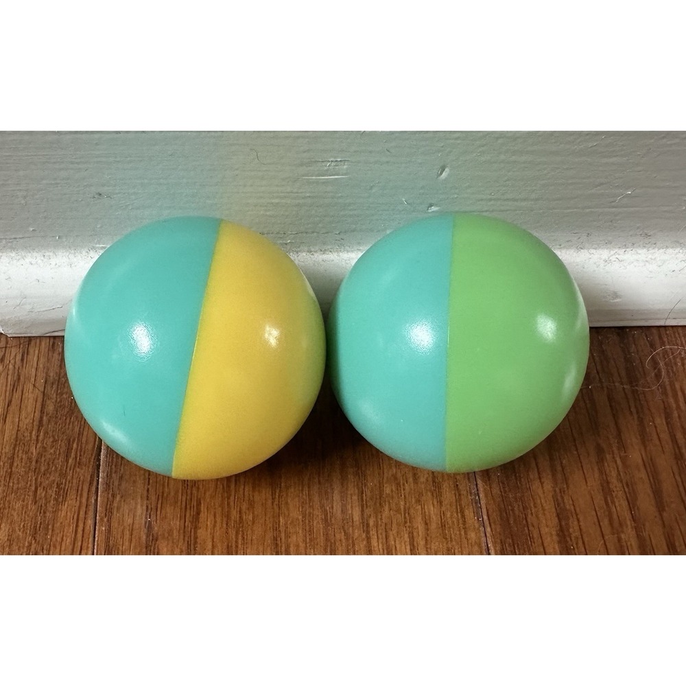 LOVEVERY BABBLER SLIDE AND SEEK REPLACEMENT RATTLE BALLS - SET OF 2